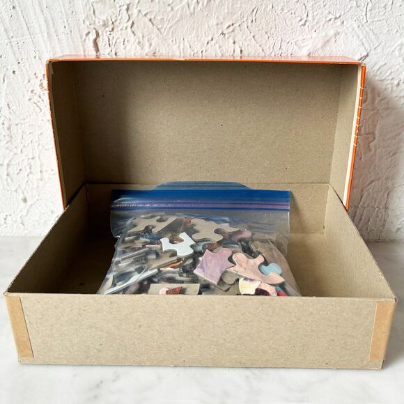 Vintage 1950s Two Friends Cowboy & Horse 304 Piece Guild Jigsaw Puzzle-Complete - Picture 4 of 9